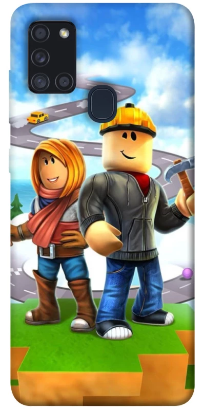 Чохол на Samsung Galaxy A21s Roblox Builder Adventure фото 1 з 1