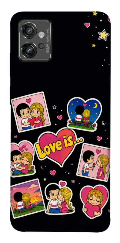 Чохол на Motorola Moto G32 Love is фото 1 з 1