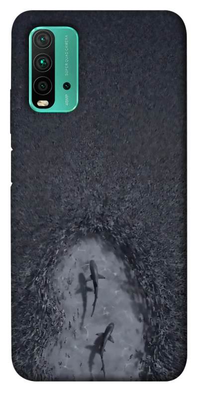 Чехол на Xiaomi Redmi Note 9 4G / Redmi 9 Power Акула фото 1 из 1