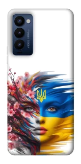 Чохол на TECNO Camon 18 Pro Flowering Ukraine фото 1 з 1