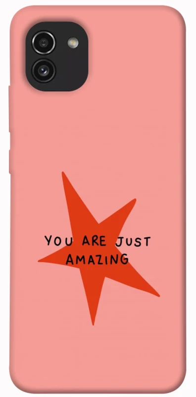 Чохол на Samsung Galaxy A03 Amazing фото 1 з 1