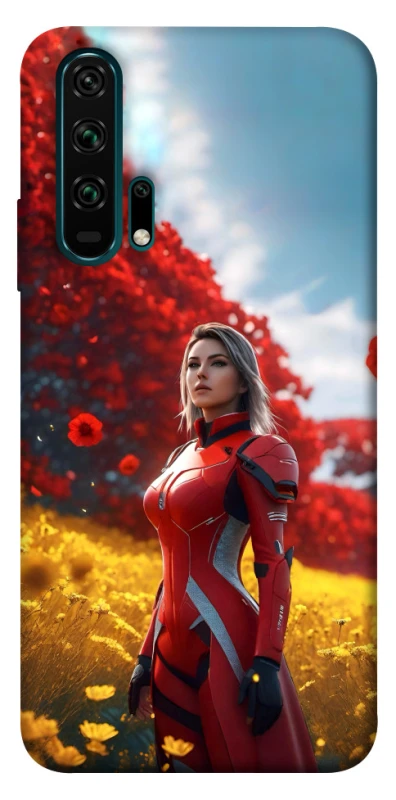 Чохол на Huawei Honor 20 Pro Cyber space girl ver.5 фото 1 з 1