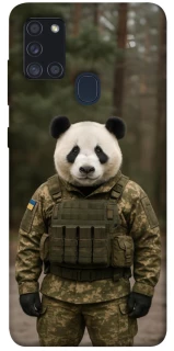Чехол на Samsung Galaxy A21s Панда защитник фото 1 из 1