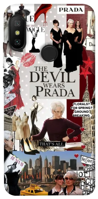 Чехол на Xiaomi Mi A2 Lite / Xiaomi Redmi 6 Pro Fashion collage ver.15 фото 1 из 1