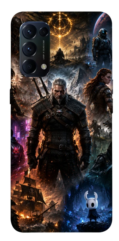 Чехол на Oppo Reno 5 4G My Games ver.2 фото 1 из 1