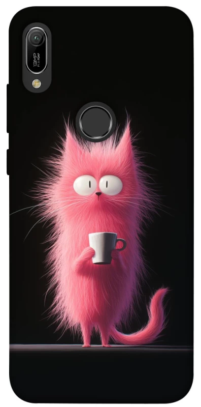 Чехол на Huawei Y6 (2019) Розовый котёнок фото 1 из 1