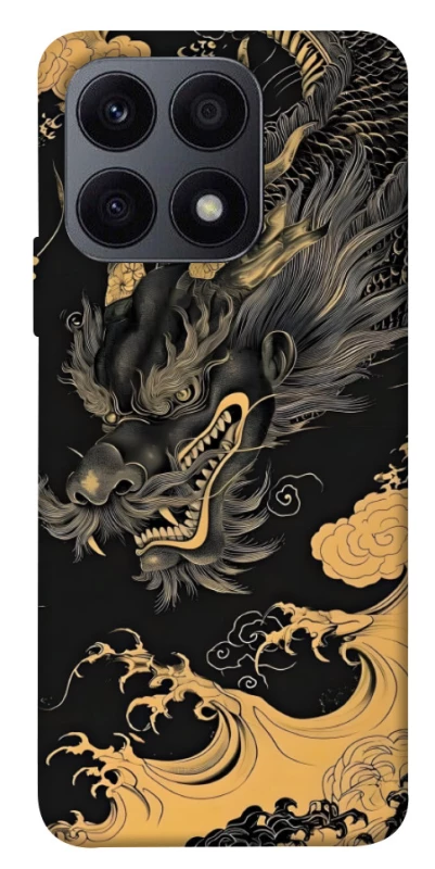 Чехол на Huawei Honor X8a gold dragon фото 1 из 1