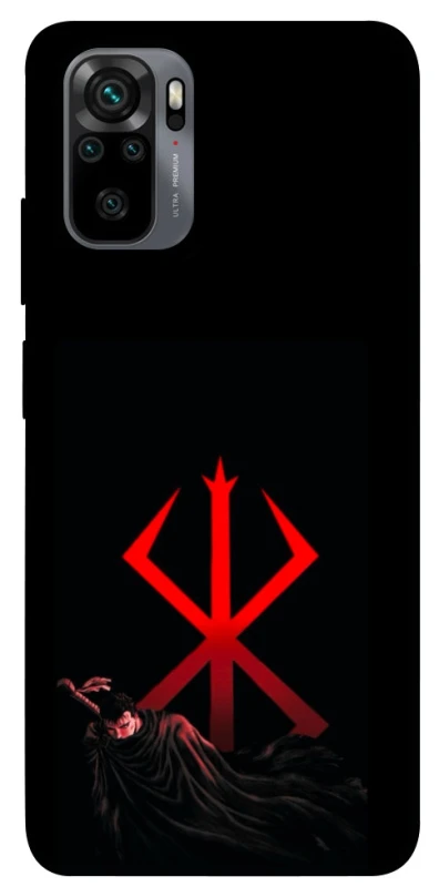 Чохол на Xiaomi Poco M5s Berserk Red Logo фото 1 з 1