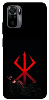 Чехол на Xiaomi Poco M5s Berserk Red Logo фото 1 из 1