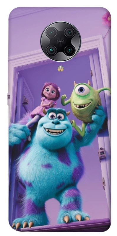 Чохол на Xiaomi Redmi K30 Pro / Poco F2 Pro Monsters friends фото 1 з 1