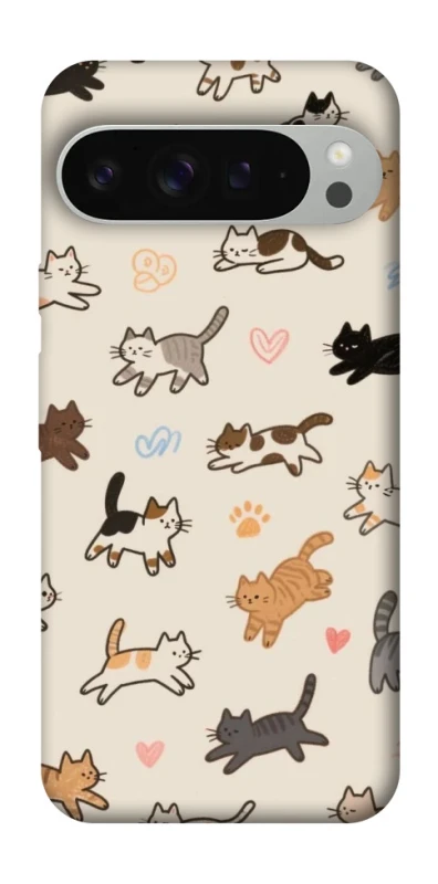 Чехол на Google Pixel 9 Pro XL Cat style ver.2 фото 1 из 1