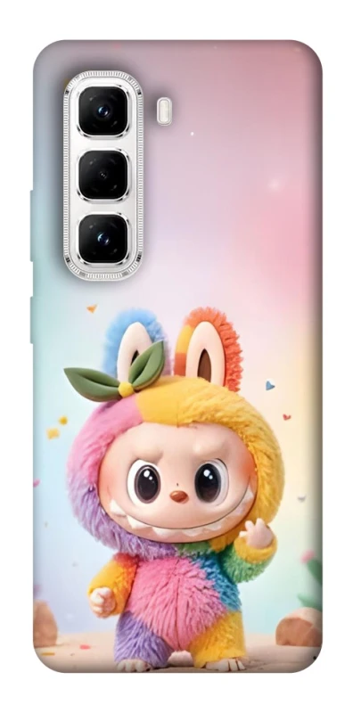 Чохол на Infinix Hot 50 Pro Labubu colored фото 1 з 1