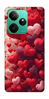Чохол на Realme GT 7 Many hearts фото 1 з 1