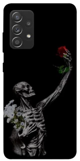 Чехол на Samsung Galaxy A72 4G / A72 5G Skeleton vs Rose фото 1 из 1