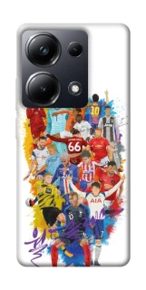 Чехол на Xiaomi Poco M6 Pro 4G Football Abstract v2 фото 1 из 1