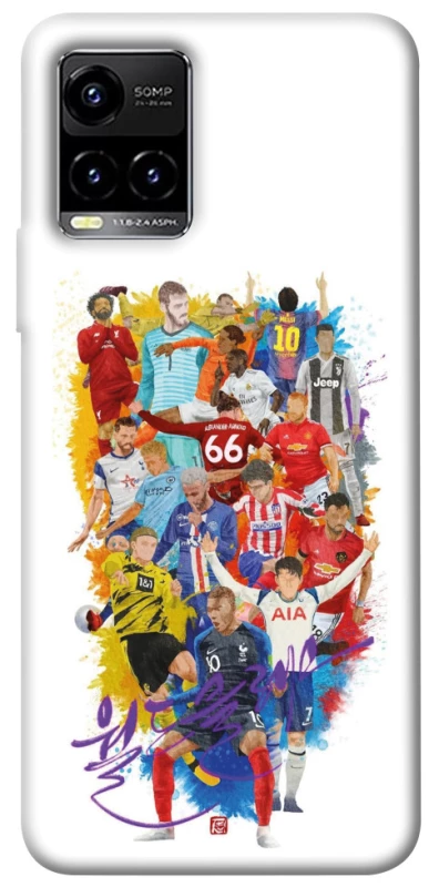 Чохол на Vivo Y21 / Y33s Football Abstract v2 фото 1 з 1