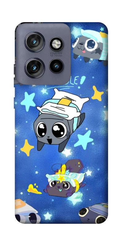 Чехол на Motorola Edge 50 Neo Pebble kitten stars фото 1 из 1