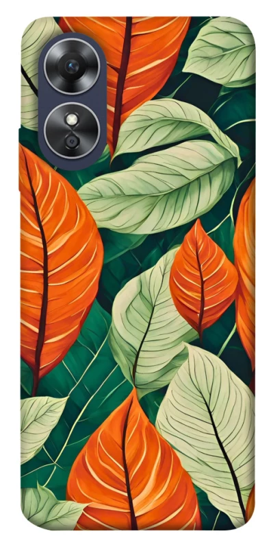 Чехол на Oppo A17 Leaves фото 1 из 1
