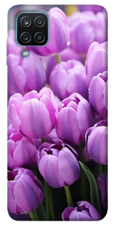Чехол на Samsung Galaxy M12 Фиолетовые тюльпаны фото 1 из 1