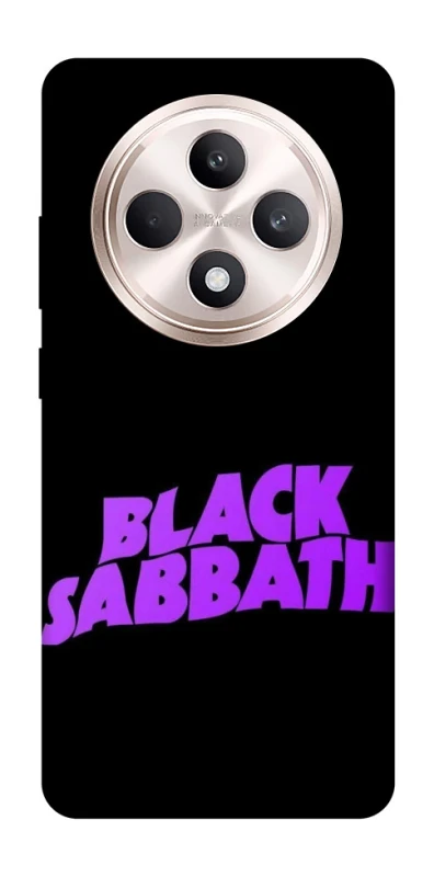 Чехол на Oppo Reno 12 F 4G/5G Black Sabbath logo ver.1 фото 1 из 1