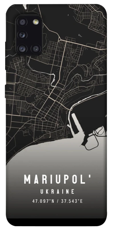 Чохол на Samsung Galaxy A31 Mariupol map фото 1 з 1