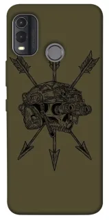 Чехол на Nokia G11 Plus Mil skull фото 1 из 1