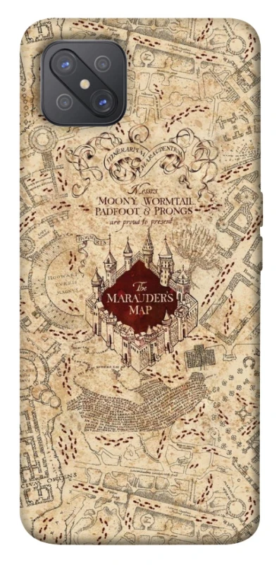 Чохол на Oppo A92s Harry Potter Marauder's Map фото 1 з 1