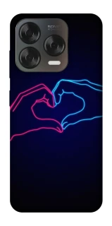Чехол на ZTE Blade V70 Design Neon love фото 1 из 2