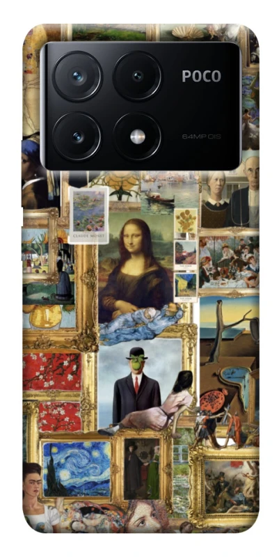 Чехол на Xiaomi Poco X6 Art collage ver.9 фото 1 из 1