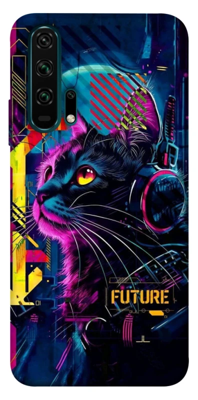 Чохол на Huawei Honor 20 Pro Cyber Cat v2 фото 1 з 1