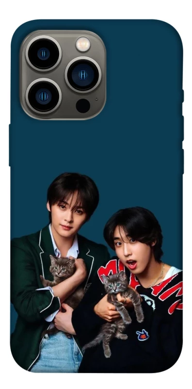 Чехол на Apple iPhone 13 Pro (6.1") Lee Know and Han - Stray Kids фото 1 из 1