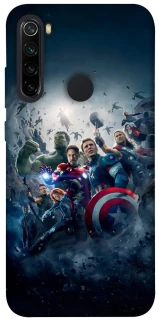 Чохол на Xiaomi Redmi Note 8 Marvel heroes фото 1 з 1