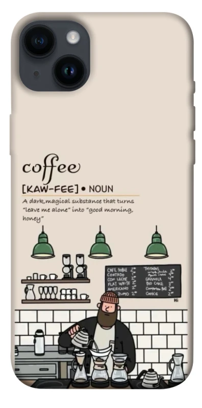 Чехол на Apple iPhone 14 Plus (6.7") Kaw-fee фото 1 из 1