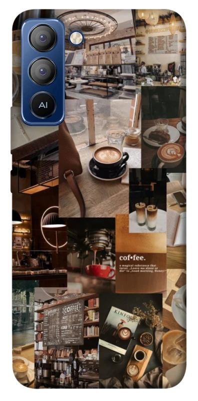 Чохол на TECNO Pop 5 LTE Coffee collage ver.2 фото 1 з 1