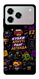 Чехол на ZTE Blade A76 Brawl Stars collage фото 1 из 1