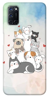 Чохол на Oppo A52 / A72 / A92 Funny Pets ver.2 фото 1 з 1