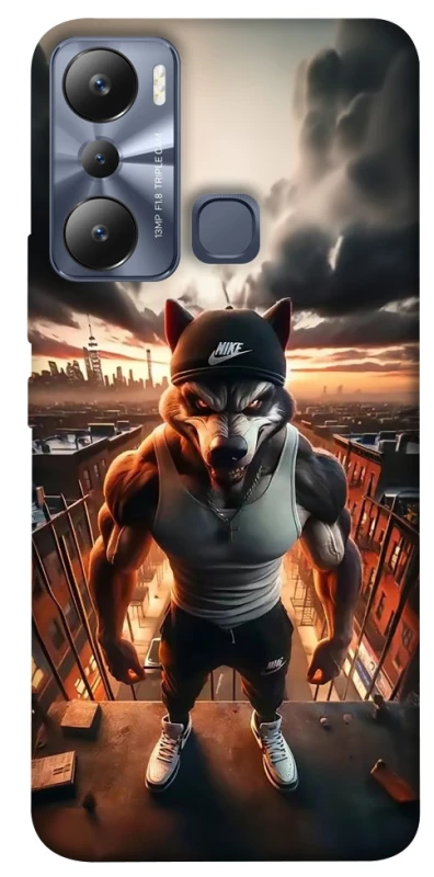 Чохол на Infinix Hot 20i Вовк фото 1 з 1