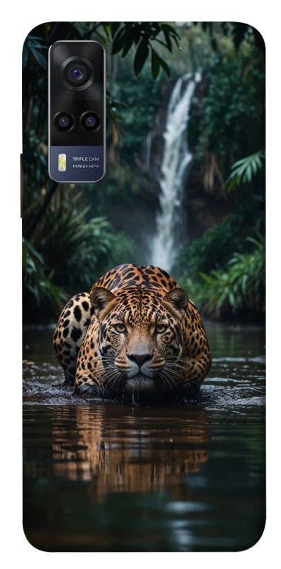 Чохол на Vivo Y53s Leopard in water фото 1 з 1