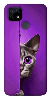 Чохол на Realme C21Y Кіт-підглядач фото 1 з 1