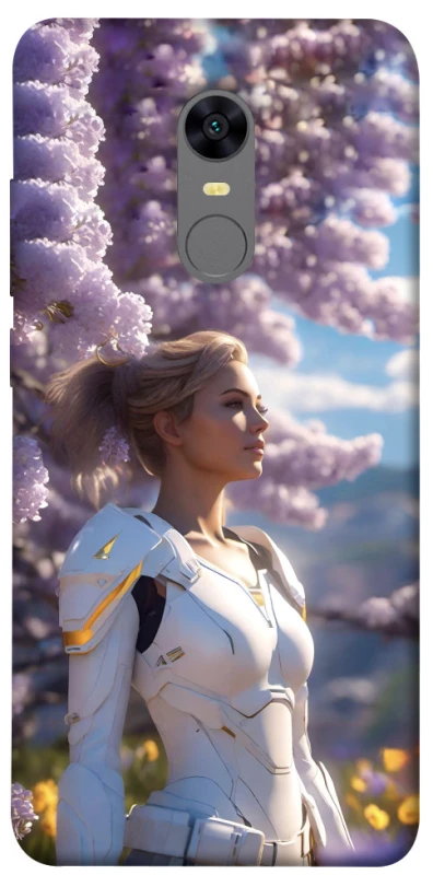 Чохол на Xiaomi Redmi 5 Plus / Redmi Note 5 (Single Camera) Cyber space girl ver.1 фото 1 з 1