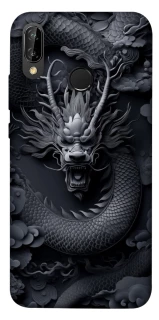 Чохол на Huawei P20 Lite black dragon фото 1 Чохол на Huawei P20 Lite black dragon фото 1 з 1