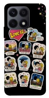 Чохол на Huawei Honor X8a Love is ver.4 фото 1 з 1