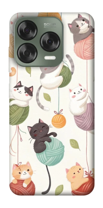 Чохол на ZTE Nubia V70 Design Funny Kittens фото 1 з 1