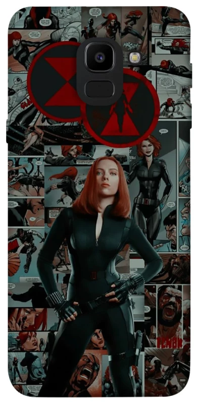 Чохол на Samsung J600F Galaxy J6 (2018) Black Widow фото 1 з 1