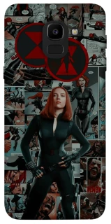 Чохол на Samsung J600F Galaxy J6 (2018) Black Widow фото 1 з 1