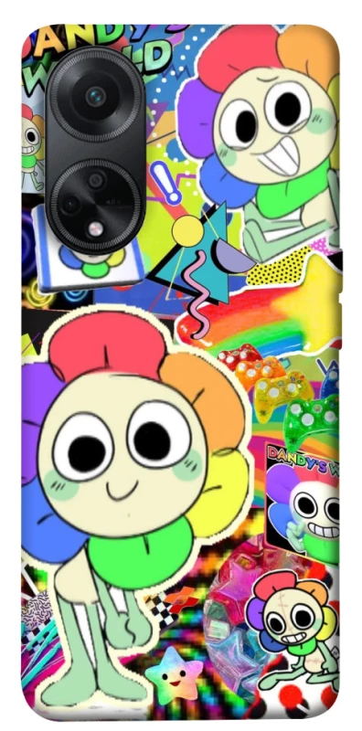 Чехол на Oppo A98 Dandy world collage фото 1 из 1