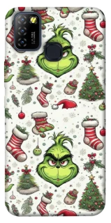 Чохол на Infinix Hot 10 Lite Grinch mood ver.3 фото 1 з 1