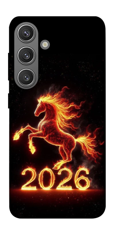 Чохол на Samsung Galaxy S24 FE Red Fire Horse ver.1 фото 1 з 1