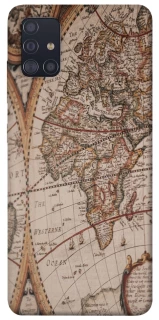 Чехол на Samsung Galaxy A51 Карта путешествий фото 1 из 1