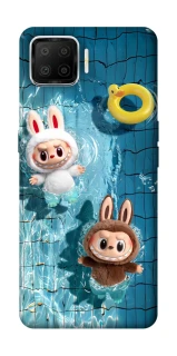 Чохол на Oppo A73 (2017) Labubu in the pool фото 1 з 1